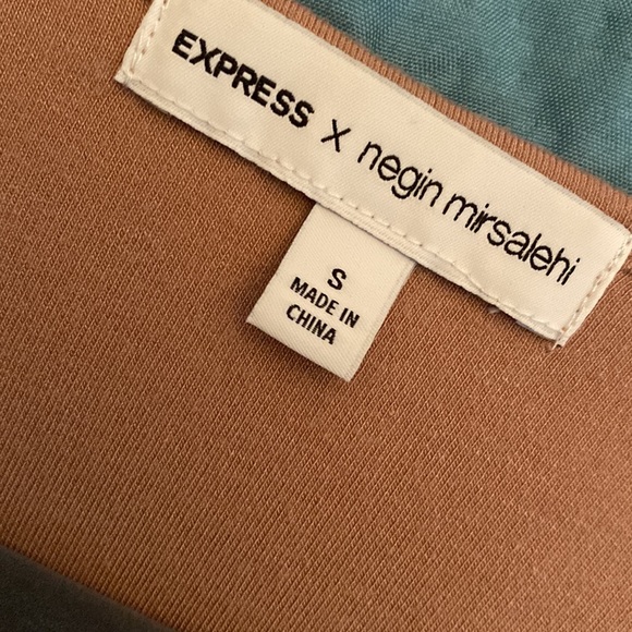 Express x negin mirsalehi, size S, tan bodysuit. Never worn, brand new! - Picture 4 of 4
